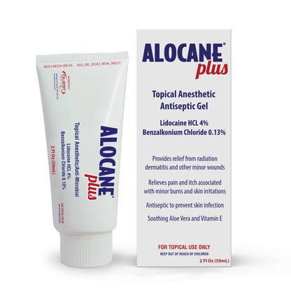 ALOCANE Plus Topical Anesthetic Wound Care, 2 Fluid Ounce clear gel