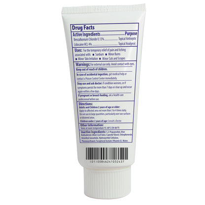 ALOCANE Plus Topical Anesthetic Wound Care, 2 Fluid Ounce clear gel